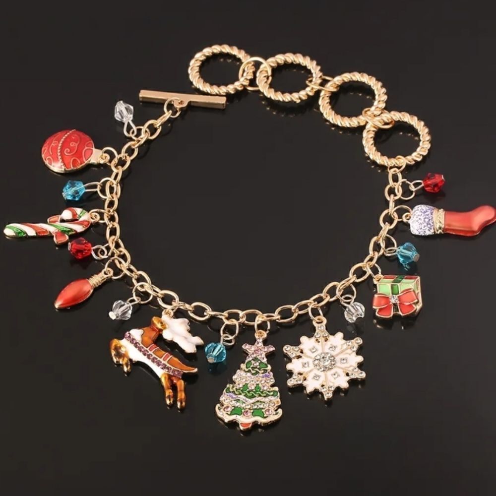 Christmas Charm Bracelet